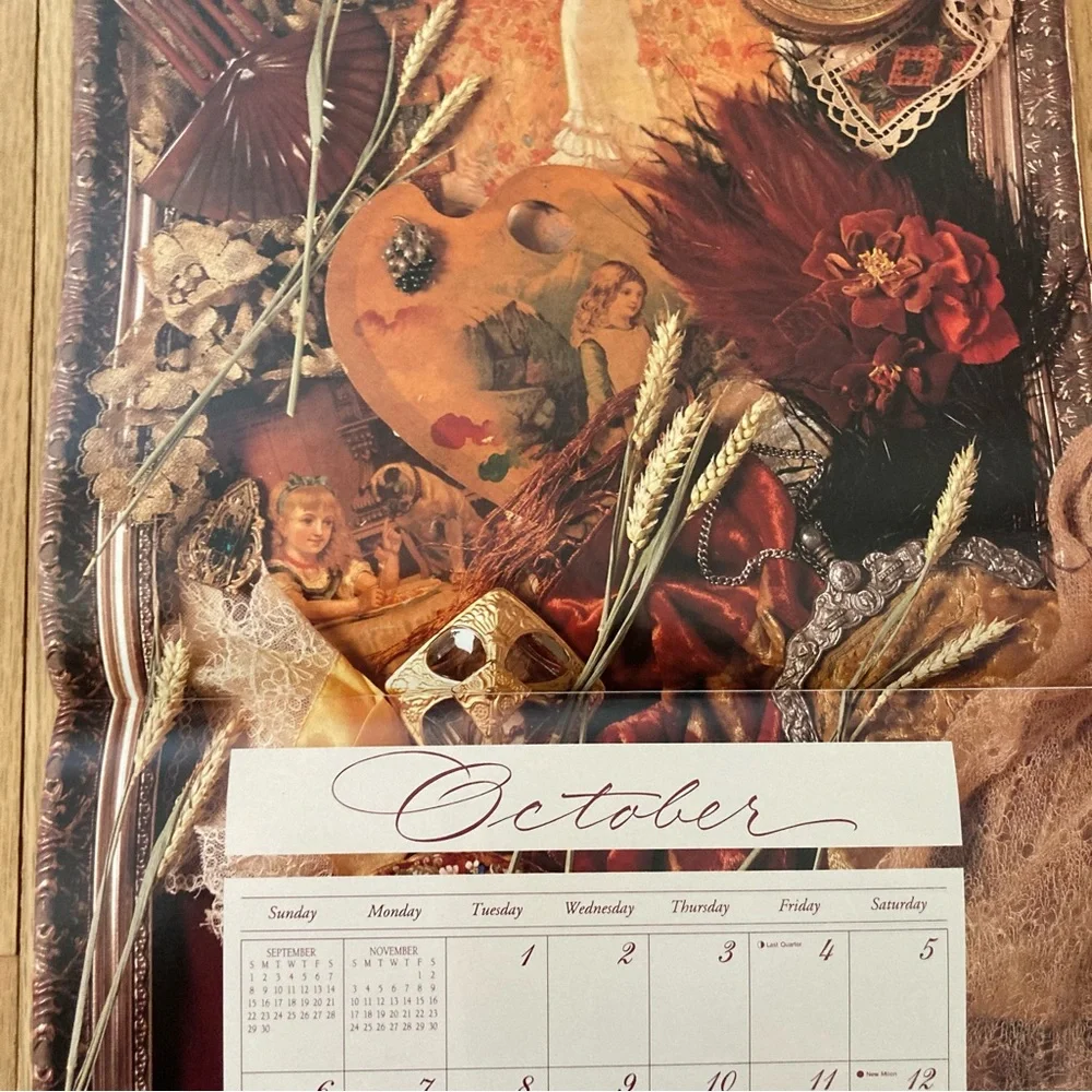 New Vintage Victorian Memories 12x12 Wall Calendar, 1996